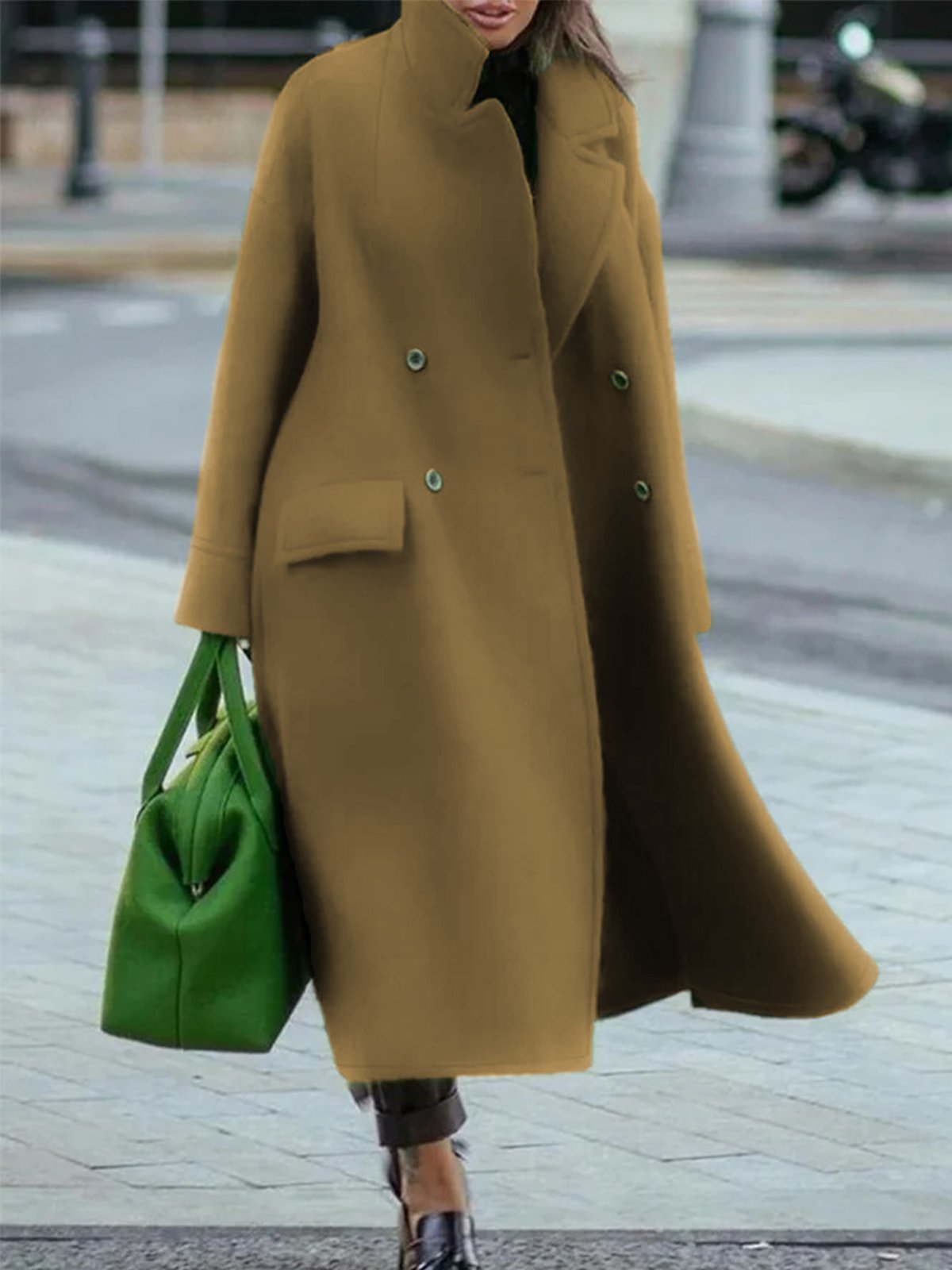 APPLE | WOMEN'S TRENCH WINTER COAT | LONG